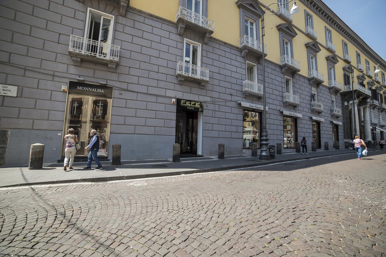 Bed and Breakfast Le Stanze Di Piazza Dei Martiri Nápoles Exterior foto